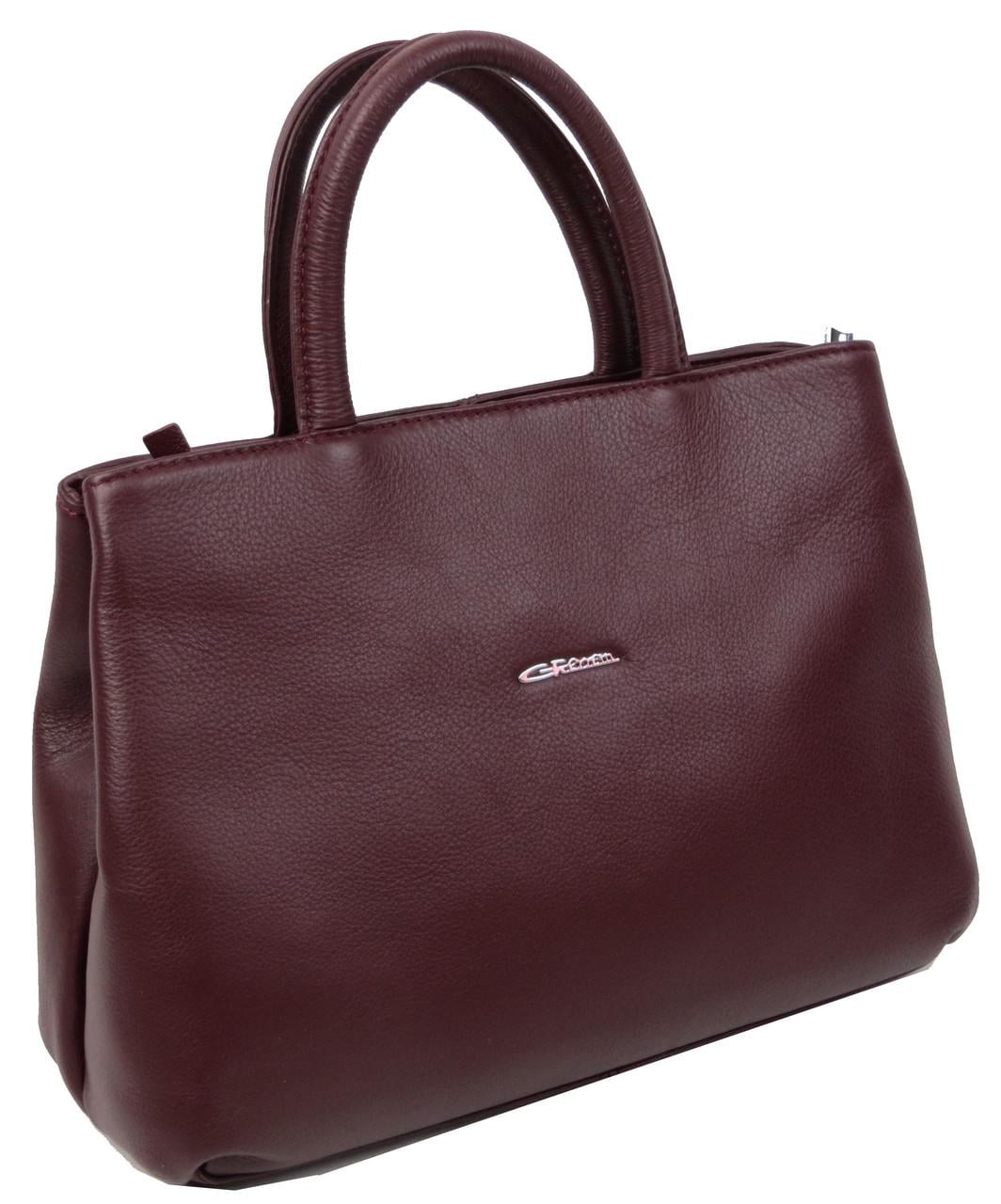 Сумка небольшая женская кожаная Giorgio Ferretti 0335Q71 Бордовый