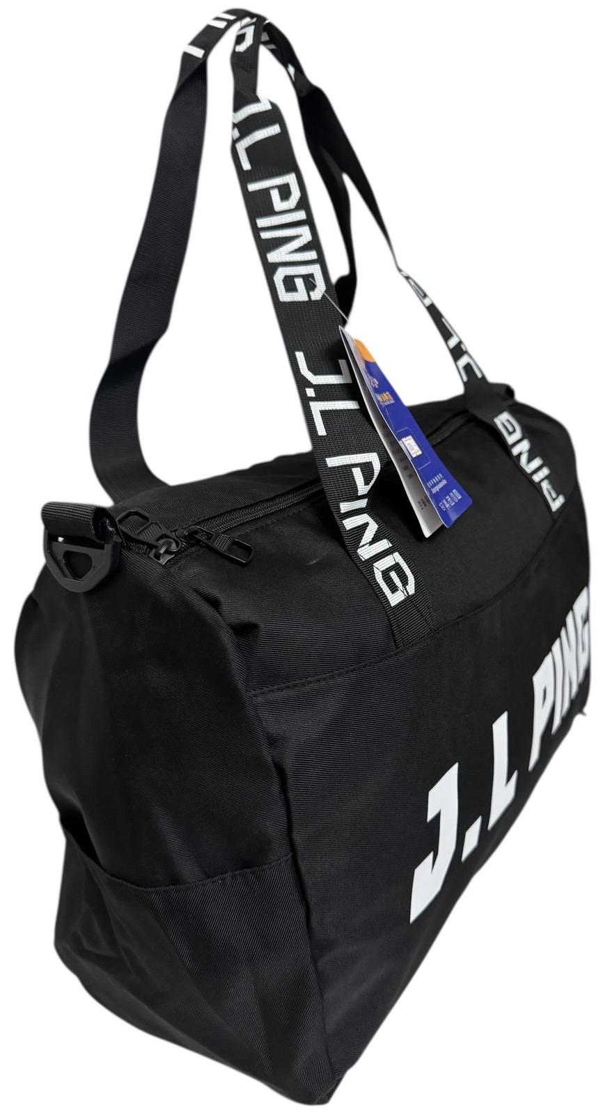 Сумка дорожня 50 л з боковими кишенями та з довгим ремінем через плече Чорний (4200) - фото 3