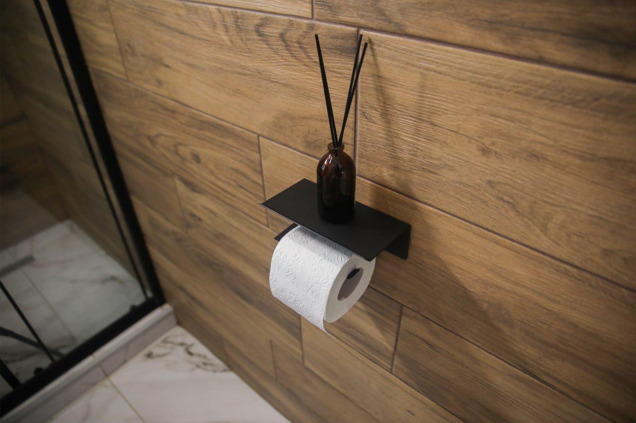 Держатель туалетной бумаги металлический 18х9,5х6 см (ML-13)