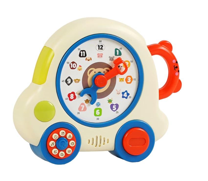 Часы развивающие TK Union Group песни/сказки/цифры/подсветка Multicolor (139886)
