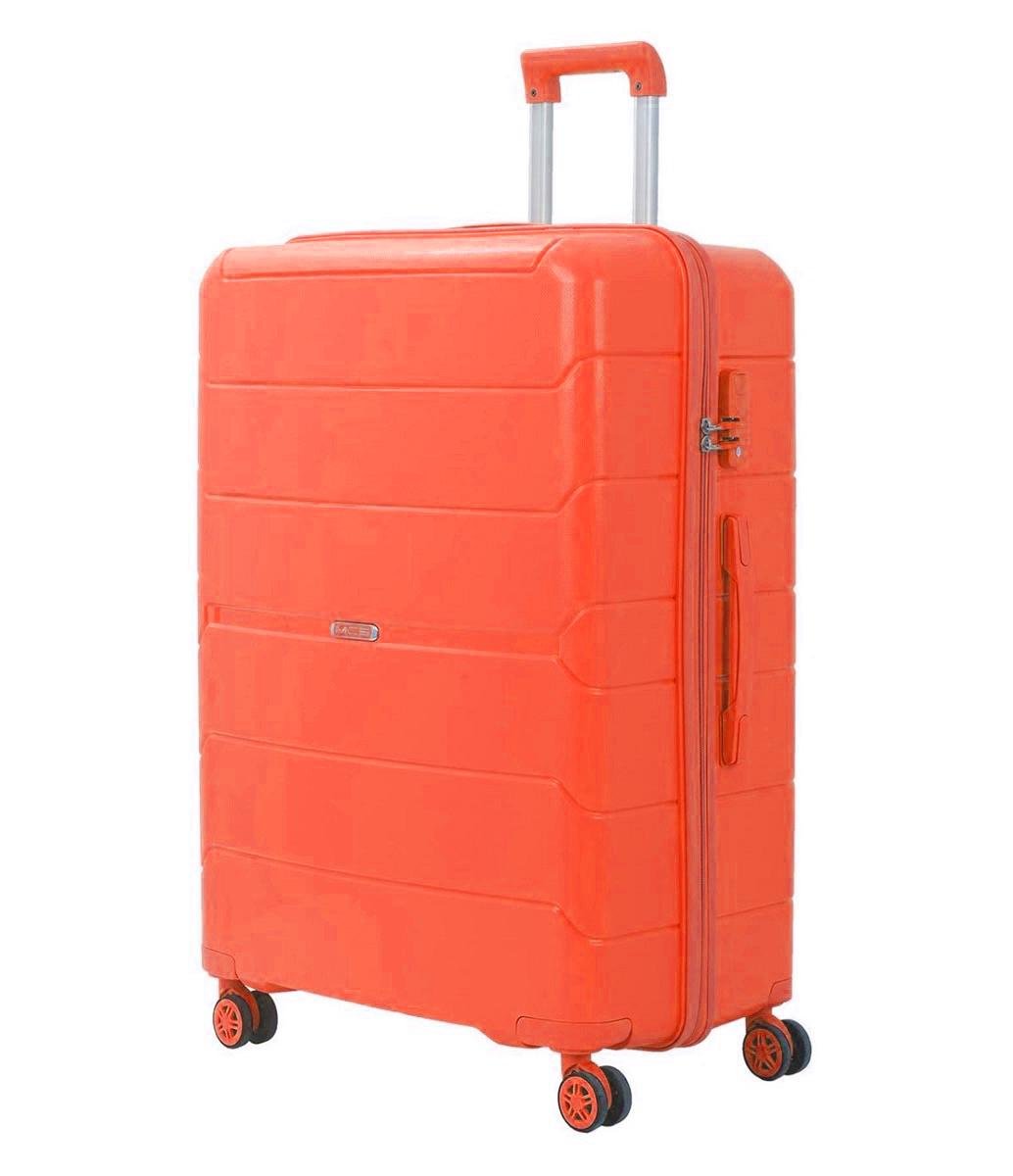 Чемодан пластиковый MCS V366 большой Оранжевый (Mp00043)