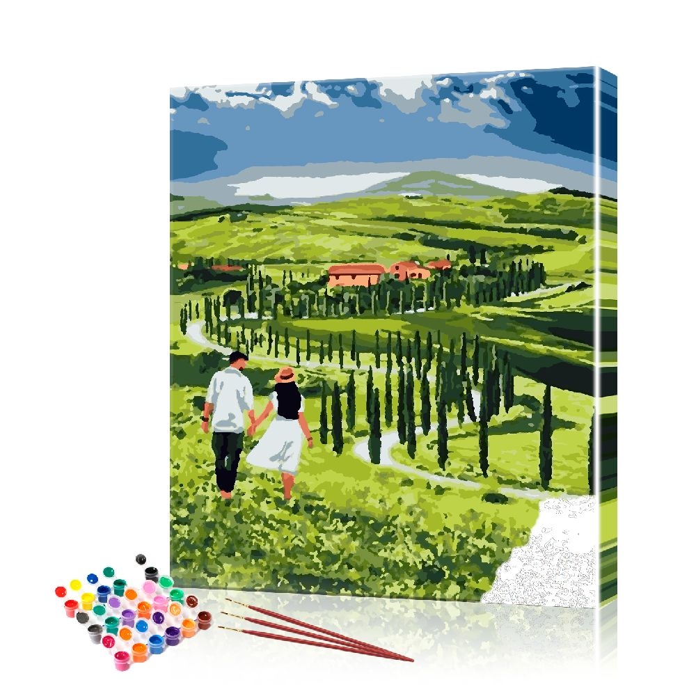 Картина за номерами ArtSale Французьке село PBN0873 40х50 см