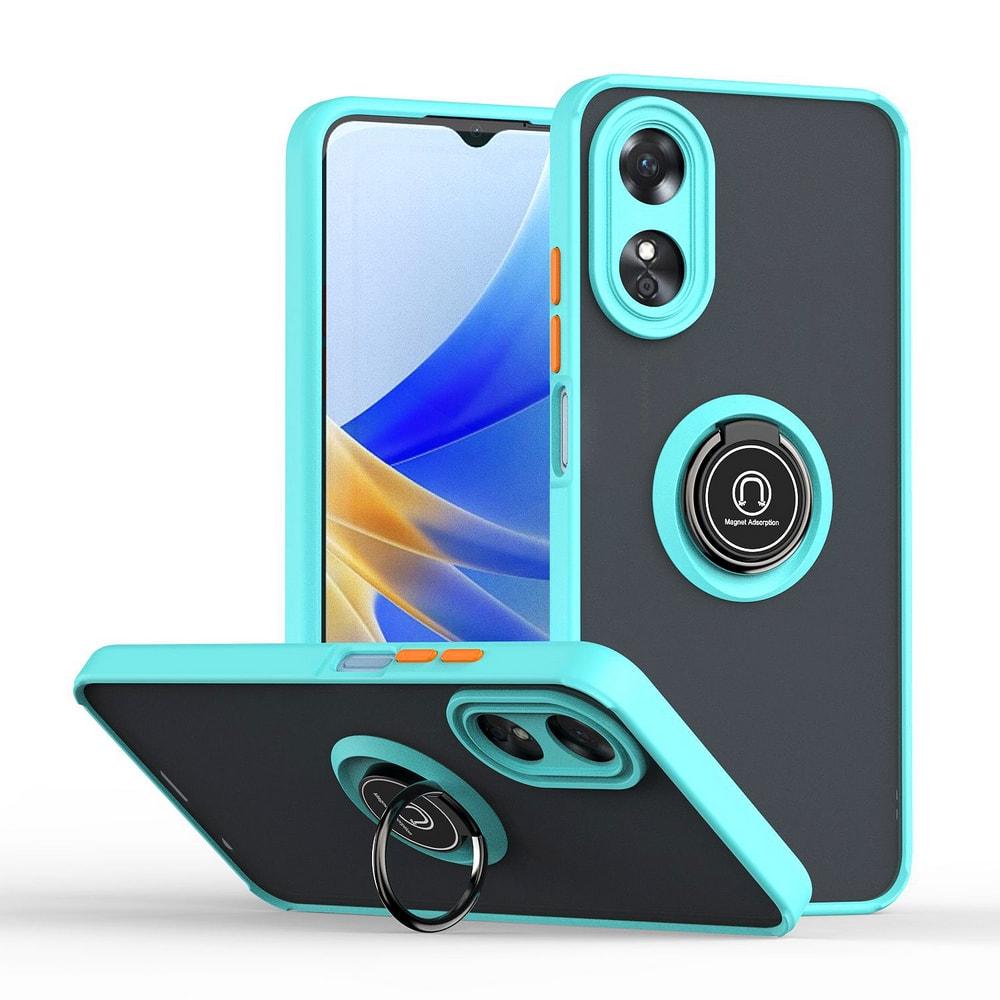 Защитный чехол MatteLuxe OPPO A17 (с кольцом) Turquoise (34077-32)