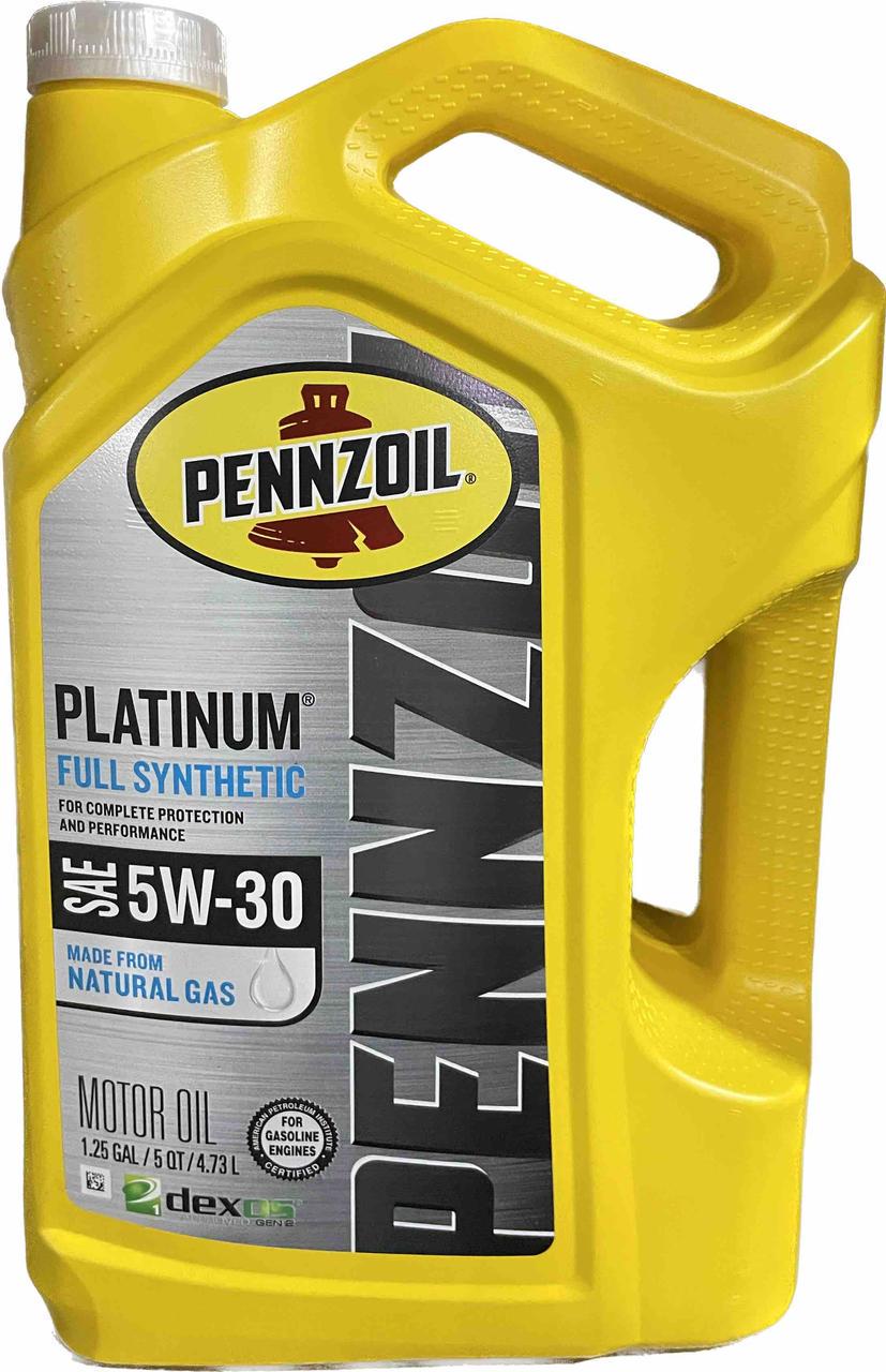 Моторное масло Pennzoil Platinum Fully Synthetic 5W-30 4,73 л (550046126)