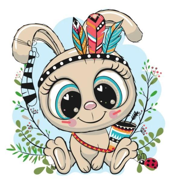 Картина по номерам Strateg Животные Перья в пуху 30х30 см в термопакете (ES045-mt)