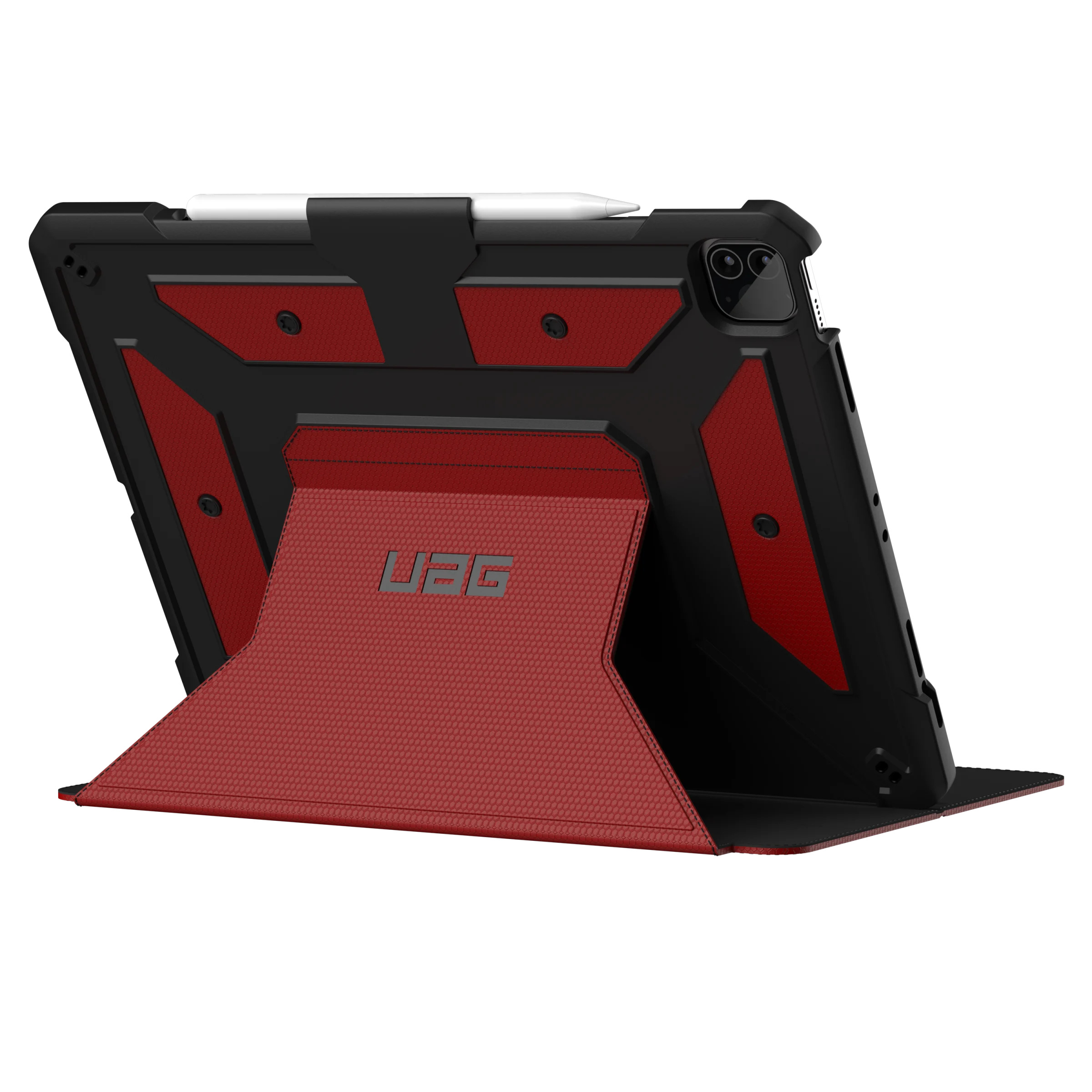 Чохол UAG Metropolis для планшета Apple iPad Pro 12,9" 2021 Червоний (122946119393) - фото 7 Чохол UAG Metropolis для планшета Apple iPad Pro 12,9" 2021 Червоний (122946119393) - фото 7