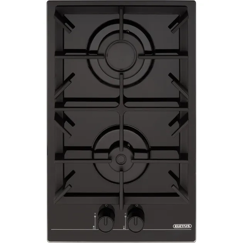 Варильна поверхня газова Eleyus NEO 30 2 комфорки Black CF (85143) Варильна поверхня газова Eleyus NEO 30 2 комфорки Black CF (85143)