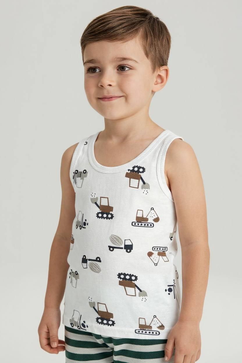 Майка Lupilu 6-8 лет 122-128 см Белый