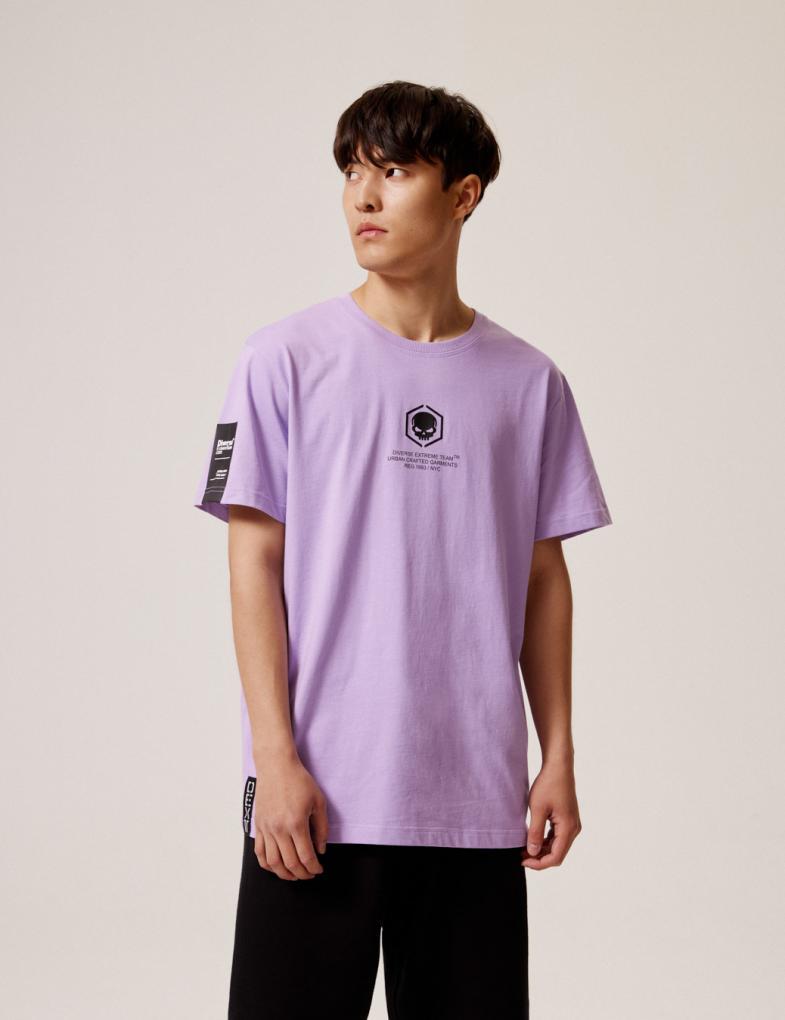 Футболка чоловіча Diverse Dext Vibe 04 2ХL Пурпурний (5905384005243)