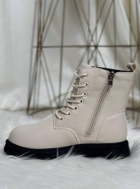 Ботинки детские Леопард р. 34 Бежевый (29918539) - фото 3