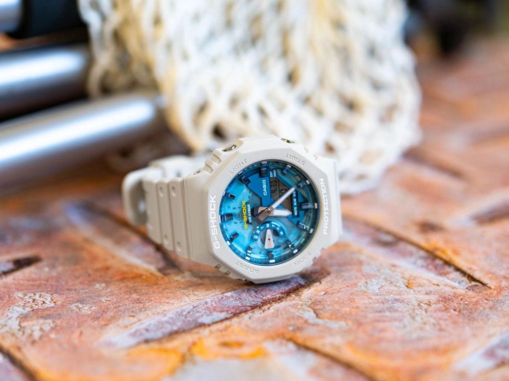 Часы Casio G-SHOCK GA-2100AS-5AER Octagon (10139) - фото 2