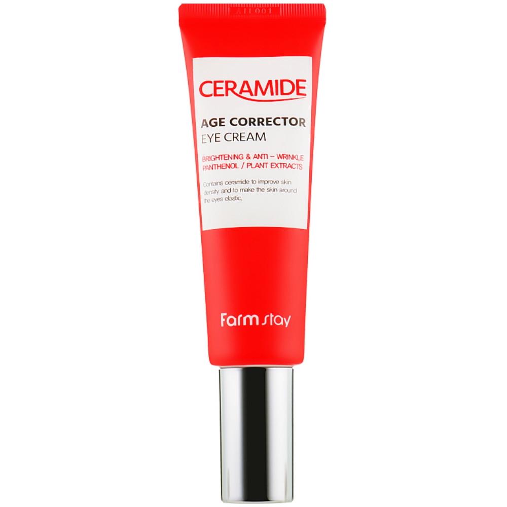 Крем для шкіри навколо очей Farmstay Ceramide Age Corrector Eye Cream антивіковий з церамідами 50 мл (1272359843) - фото 2