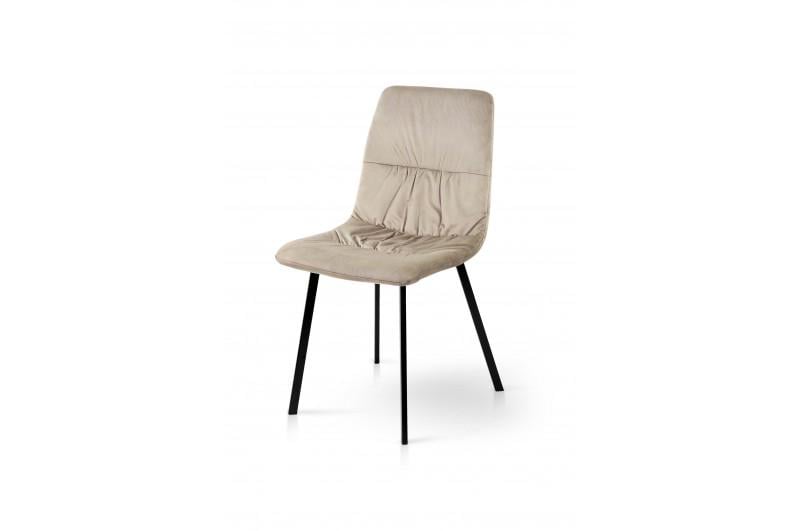 Кухонный стул Мікс Меблі Averi Мокрый песок/Черный