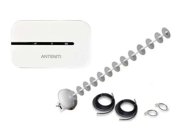 Wi-Fi роутер ANTENITI 5576 с антенной Стрела MIMO 5 и усилением 2x20 дБ