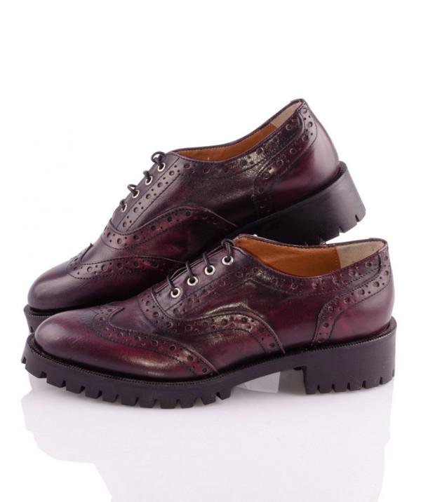Броги Женские Lady Doc 2003 р. 39 Бордовый Броги Женские Lady Doc 2003 р. 39 Бордовый