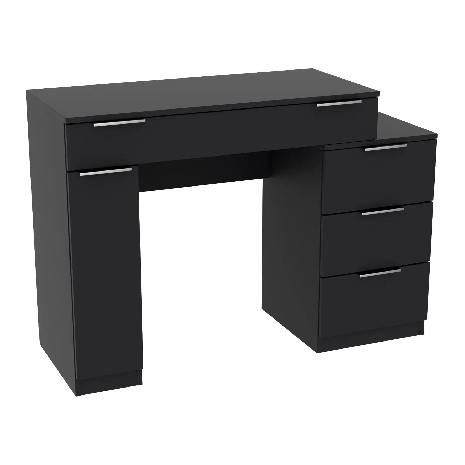 Стіл-трюмо туалетний Kontinent Krystal 1200х452х847 мм Антрацит (59321122) - фото 2 Стіл-трюмо туалетний Kontinent Krystal 1200х452х847 мм Антрацит (59321122) - фото 2