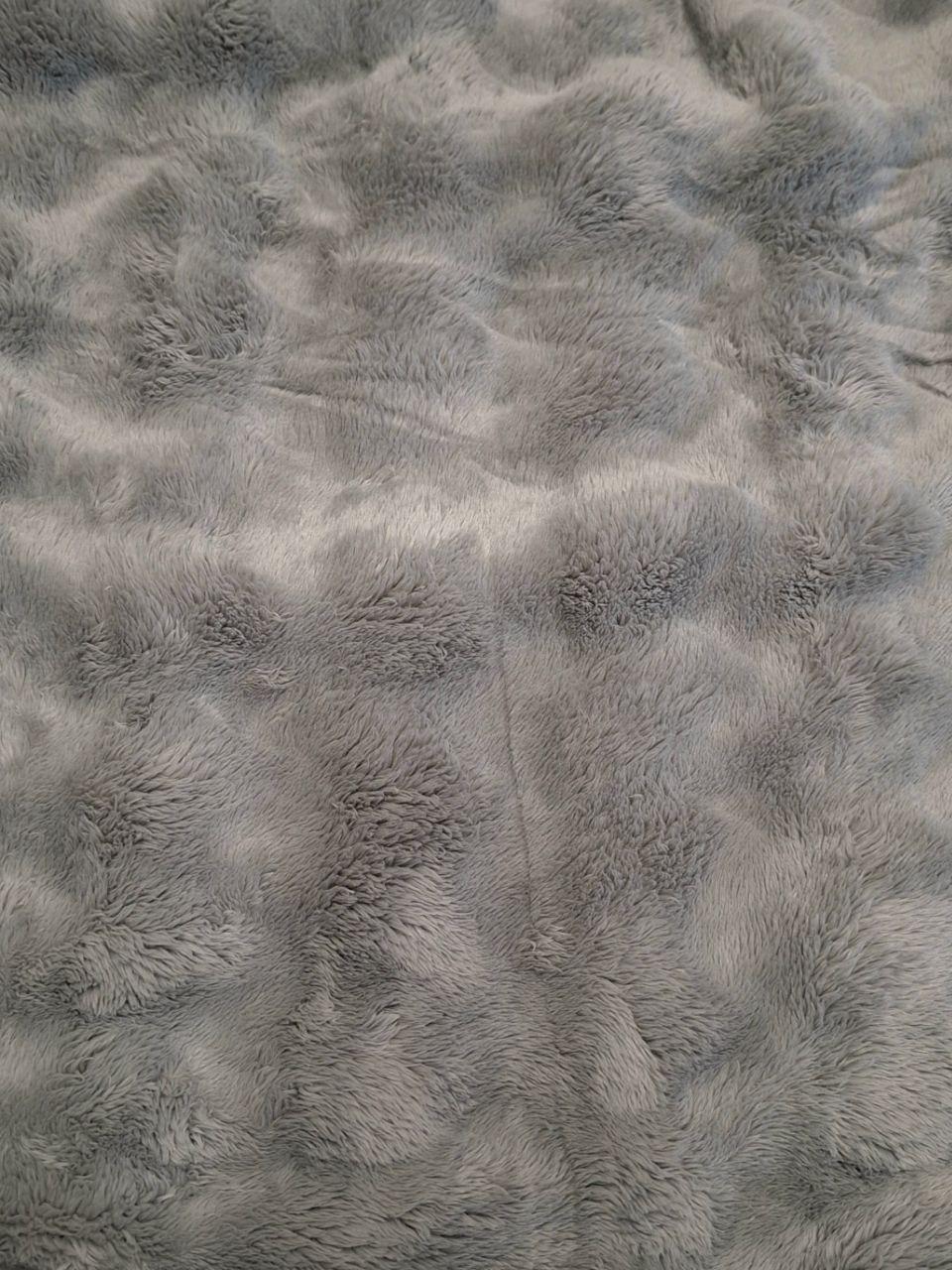 Плед-покрывало флисовый Colorful Home Шторм 200х220 см Серый (1435) - фото 6