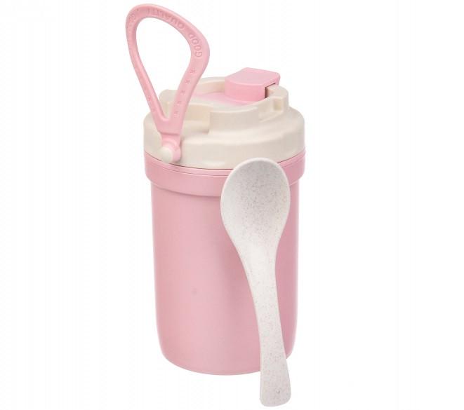 Эко стакан-термос 68-1267 500 мл Розовый