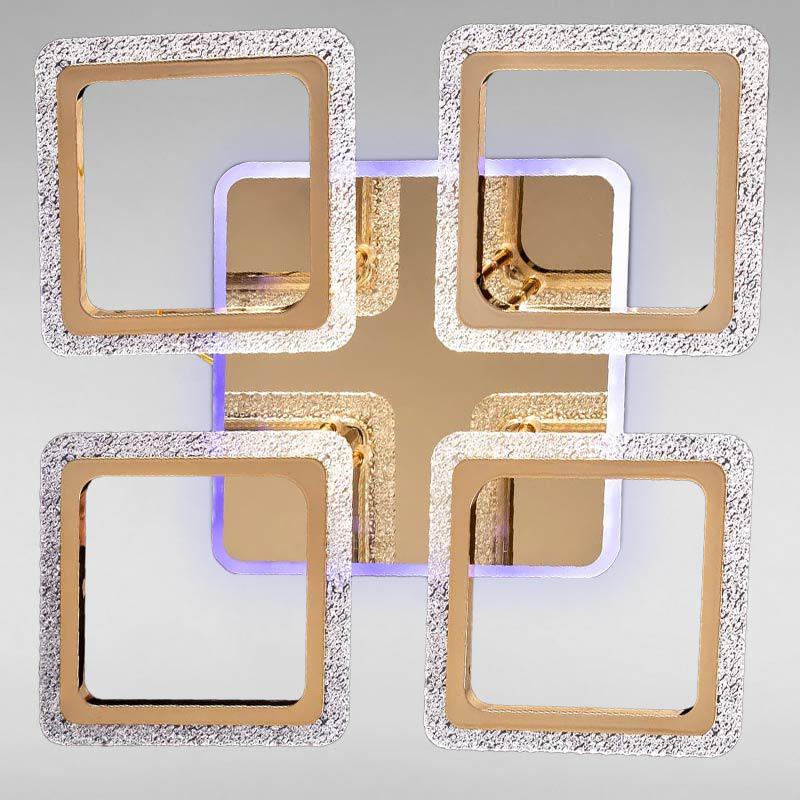 Люстра LED Light House SC-15808/4C FG+RGB 112W+10W Золото Люстра LED Light House SC-15808/4C FG+RGB 112W+10W Золото