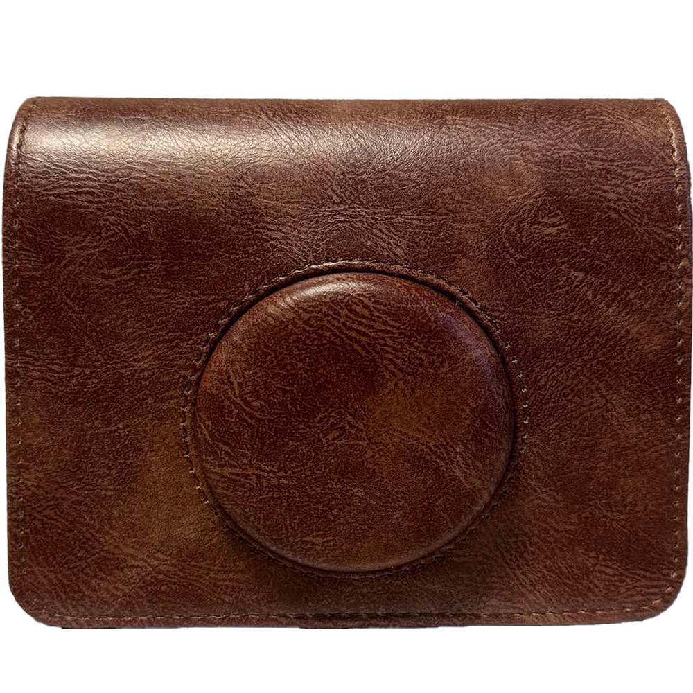 Чехол для камери Fujifilm Instax Mini EVO мармумровий Темно-коричневий (25312852)