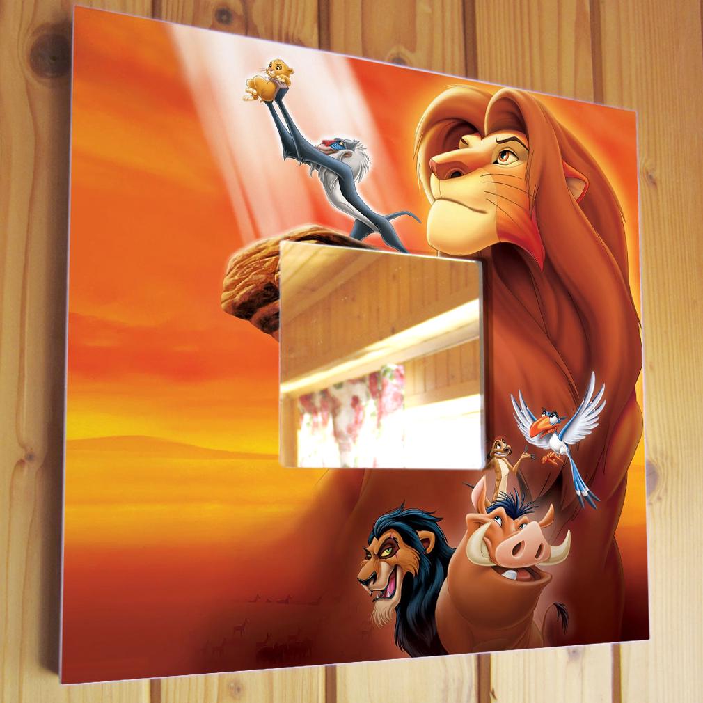 Зеркало декоративное Мультфильм 'Король Лев'' 260х260 мм (M04599)