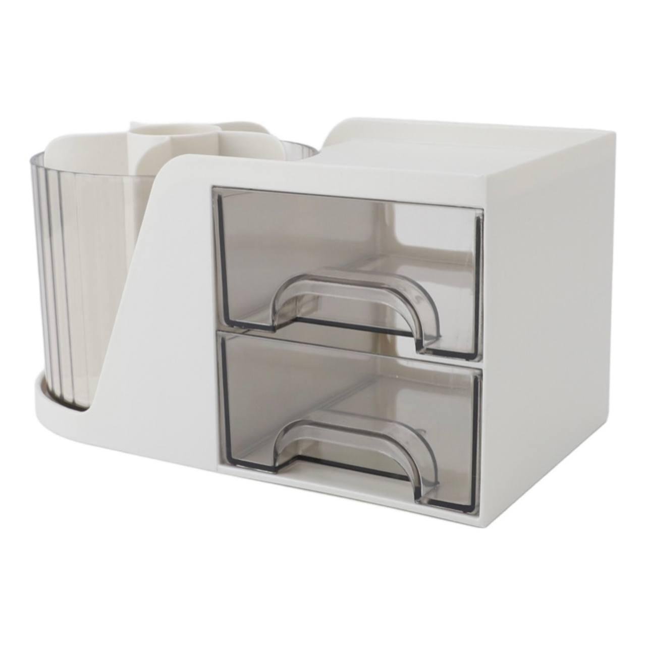 Органайзер для канцелярии с вращающимся стаканом на 6 отделений и выдвижными ящиками (0e577206) - фото 9 Органайзер для канцелярии с вращающимся стаканом на 6 отделений и выдвижными ящиками (0e577206) - фото 9