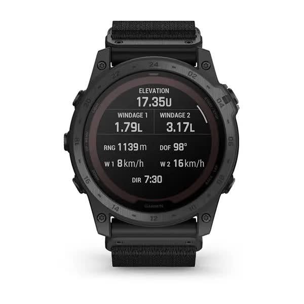 Смарт-часы Garmin Tactix 7 Pro Ballistics Edition с нейлоновым ремешком (010-02704-21) - фото 10