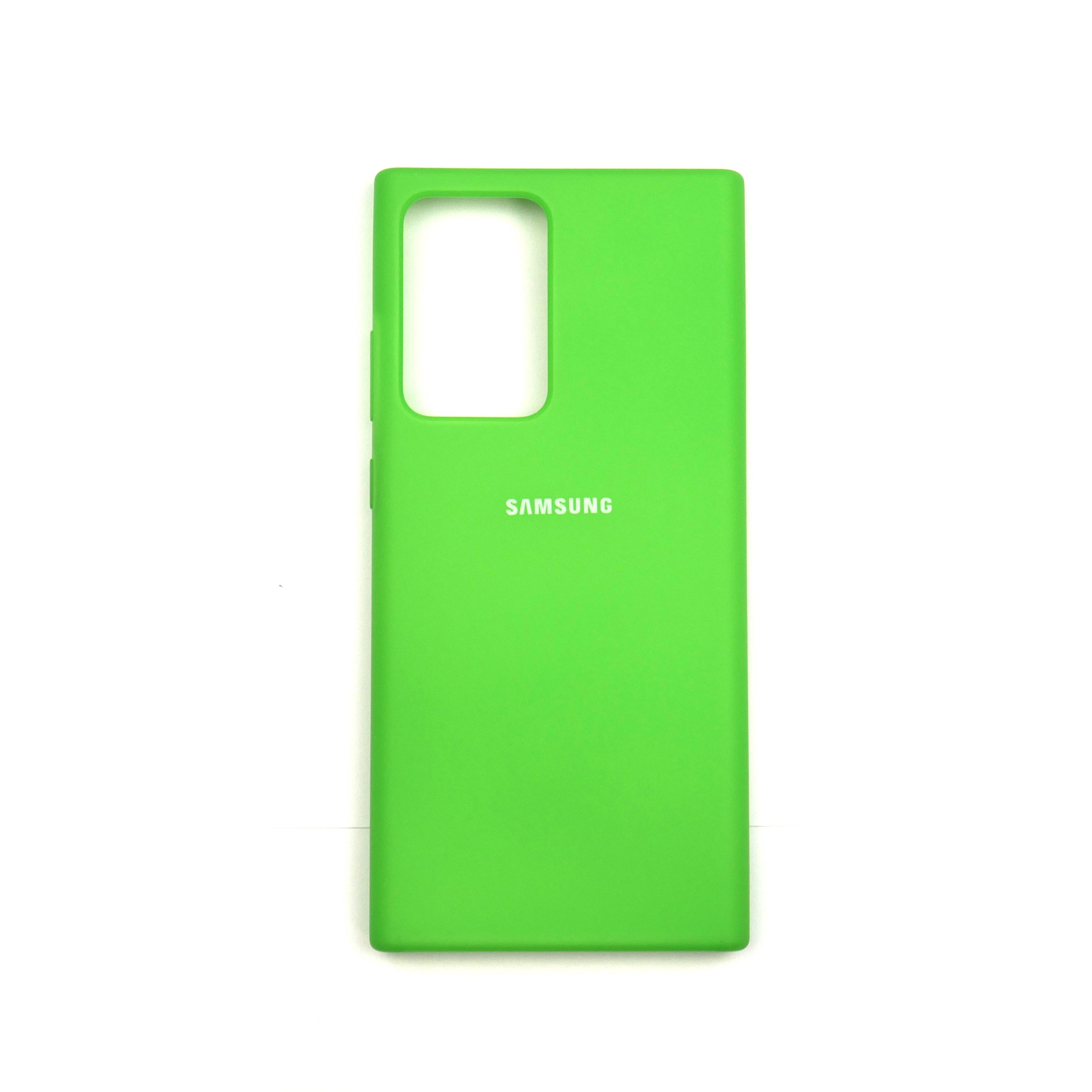 Чехол Jelly Silicone Case Samsung Note 20 Ultra Dark Green (31)