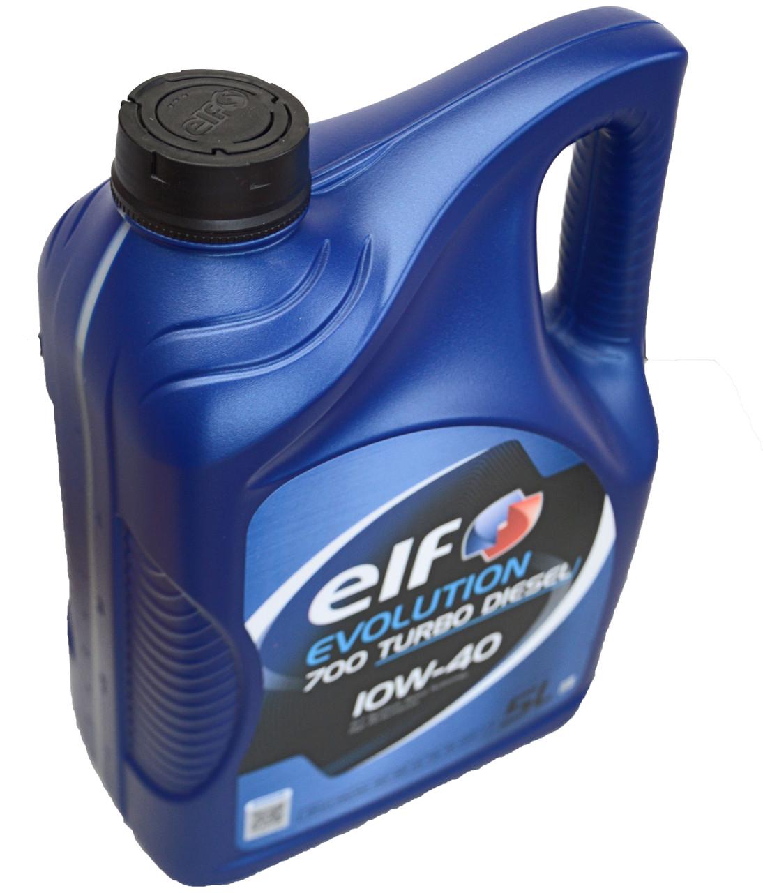 Моторное масло Elf Evolution 700 Turbo Diesel 10W-40 5 л (201553) - фото 5 Моторное масло Elf Evolution 700 Turbo Diesel 10W-40 5 л (201553) - фото 5