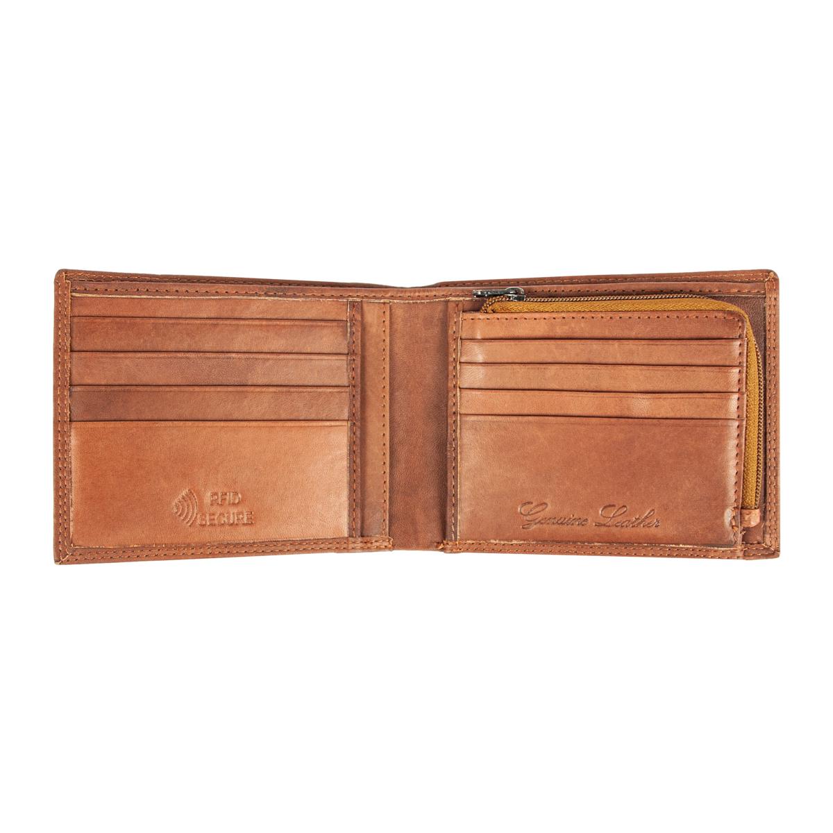 Гаманець шкіряний чоловічий Ridgeback JBNC39MN Tan (JBNC39MN TAN) - фото 3 Гаманець шкіряний чоловічий Ridgeback JBNC39MN Tan (JBNC39MN TAN) - фото 3