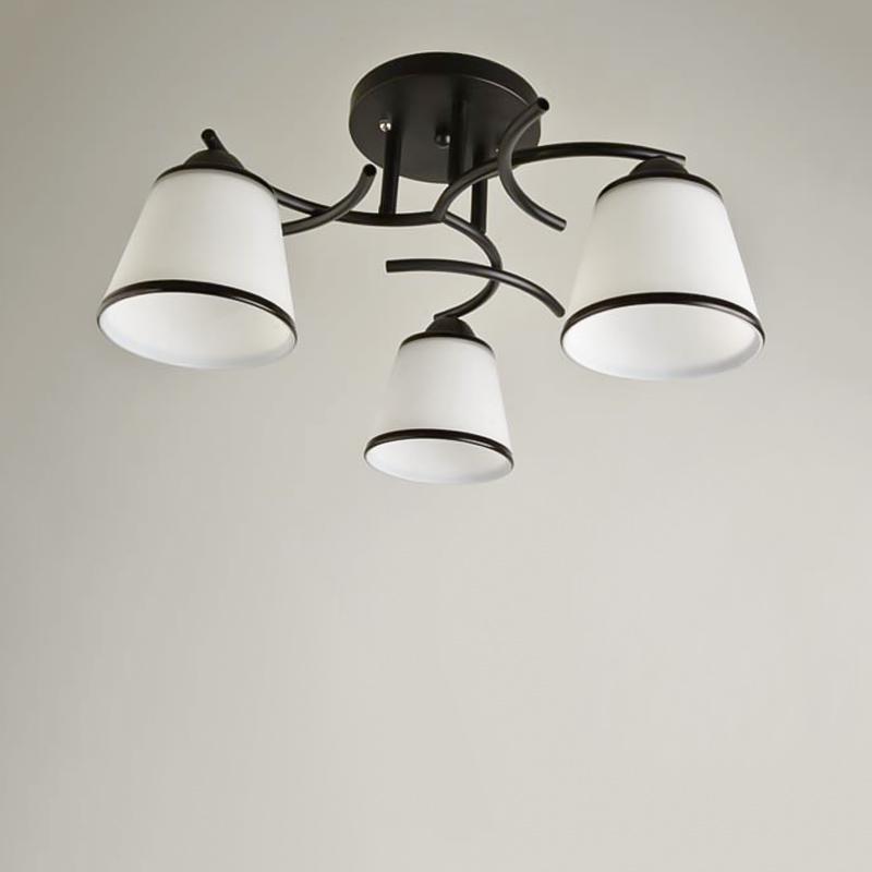 Люстра потолочная Light House SRS-16085/3 на три лампы Черный