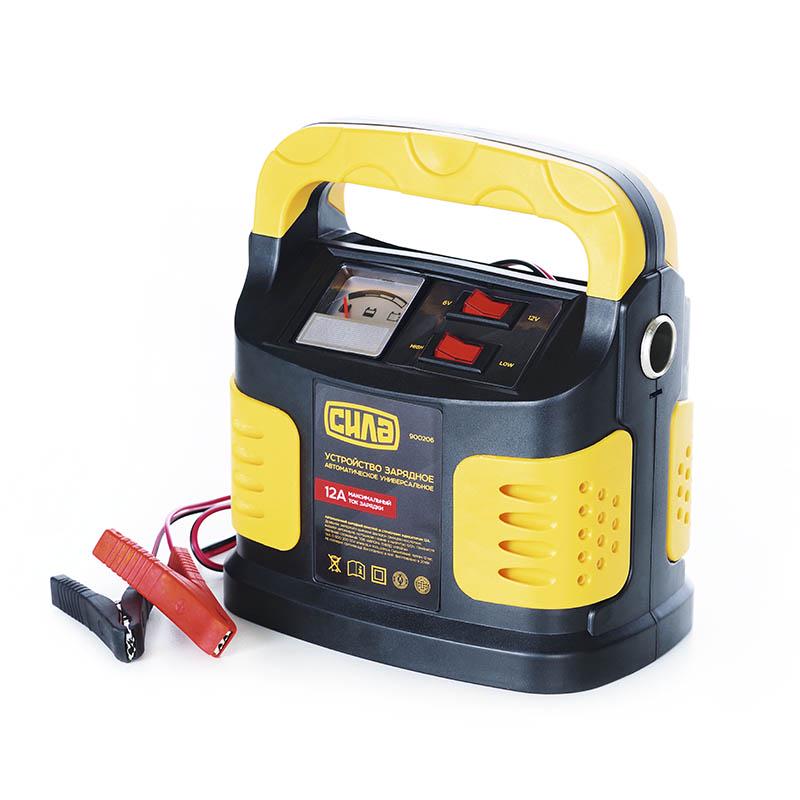 Зарядное устройство для авто Сила 12 А 6-12 В до 250 Ah (900206)