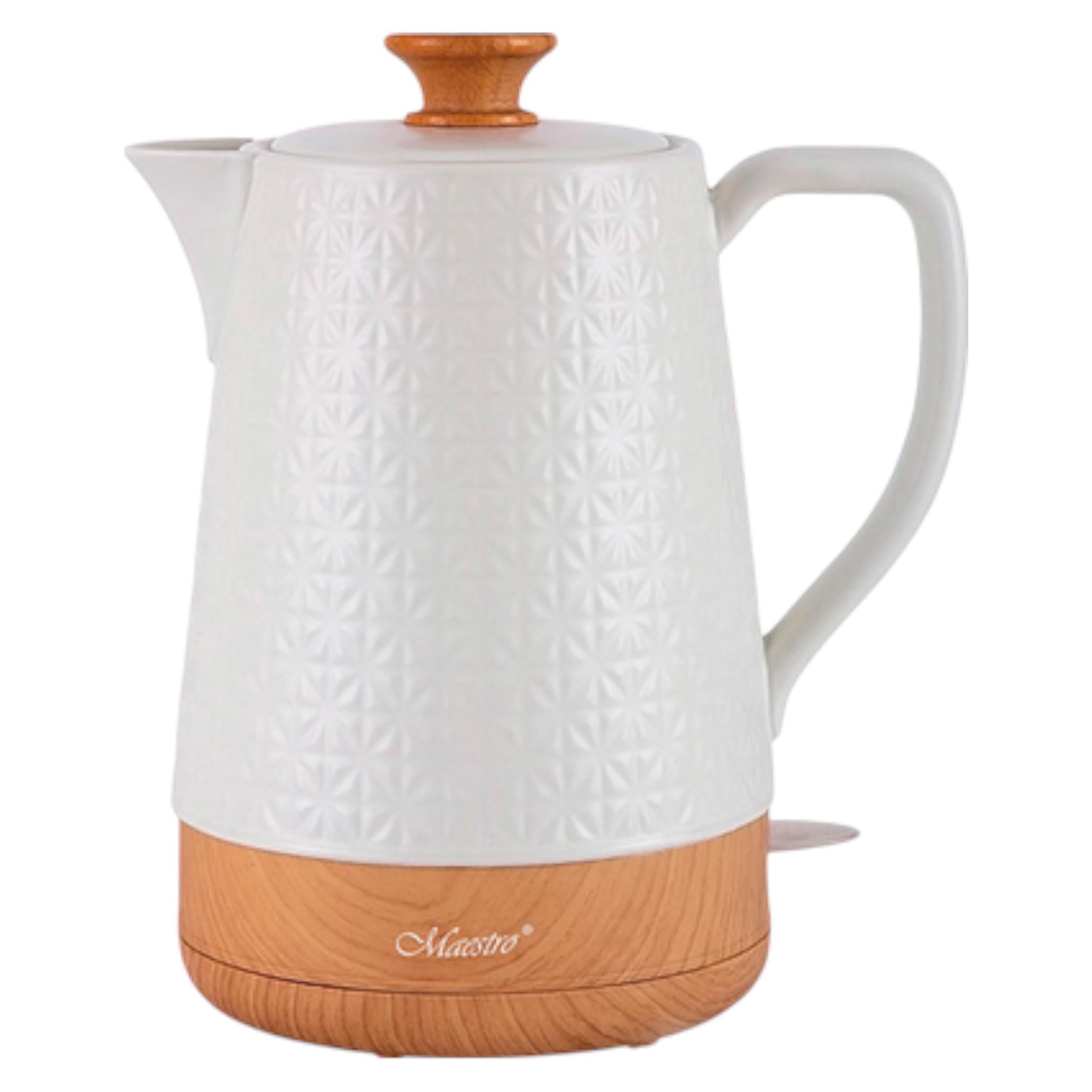 Электрочайник керамический Maestro MR-076 1800 Вт 1,8 л White (27262917)