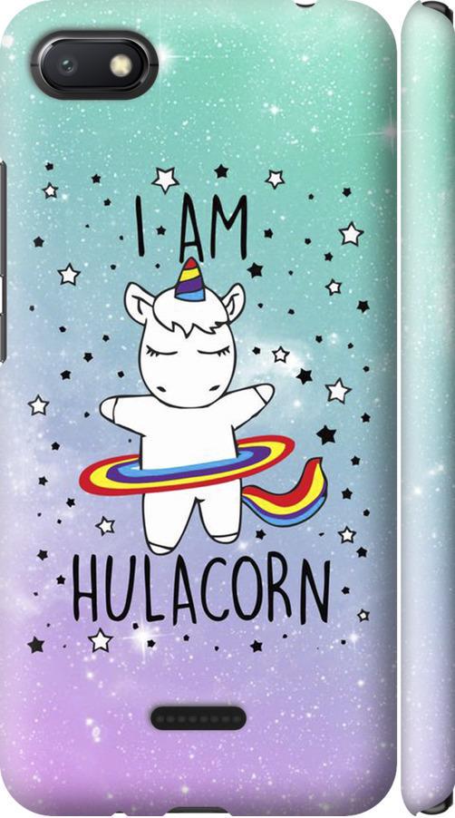 Чехол на Xiaomi Redmi 6A I'm hulacorn (3976m-1531-42517)