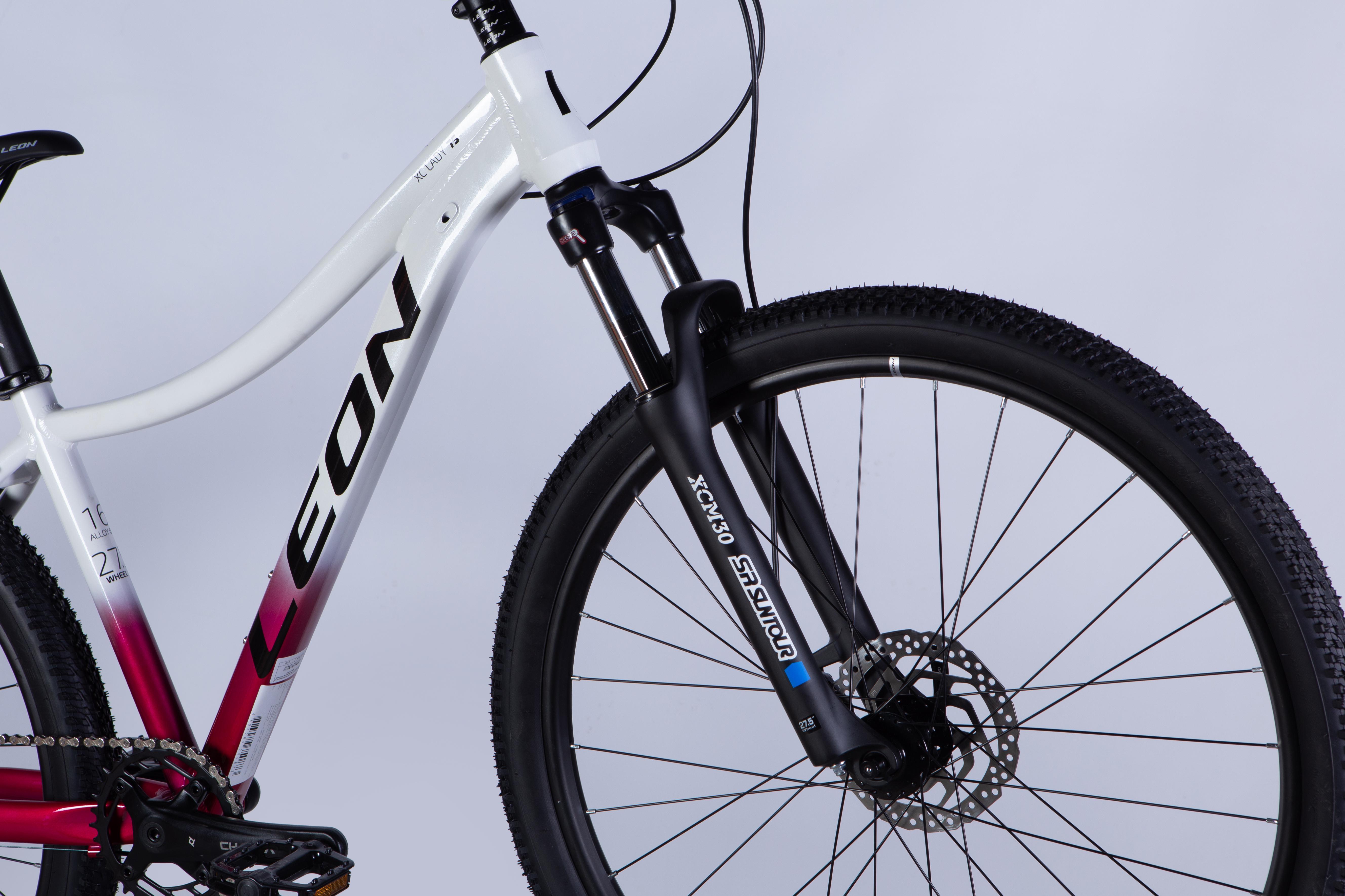 Велосипед Leon 2025 XC LADY 75 HDD AL 27,5" рама 16" Белый с малиновым (OPS-LN-27,5-013) - фото 7 Велосипед Leon 2025 XC LADY 75 HDD AL 27,5" рама 16" Белый с малиновым (OPS-LN-27,5-013) - фото 7