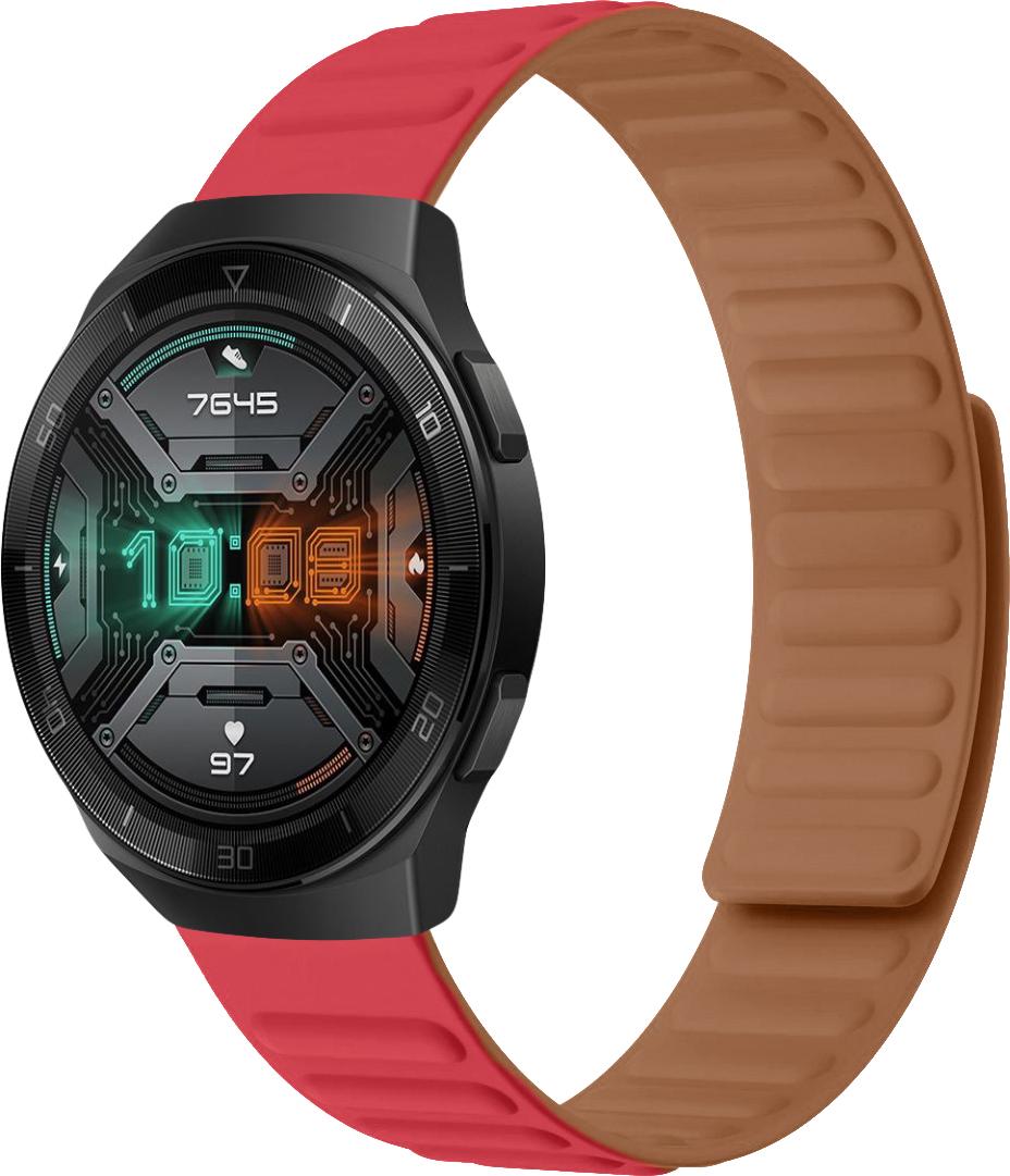 Ремешок Magneter для Huawei Watch GT2e 46 мм Red (26639-2D)