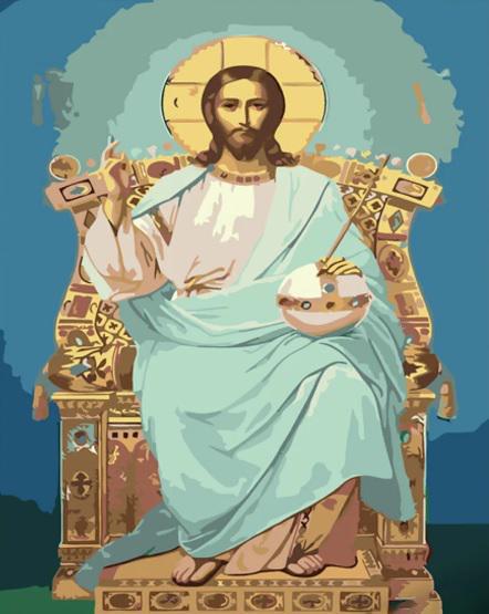 Картина по номерам Стратег Спас всемилостивый ss6762 30x40 см (MTT-168183)