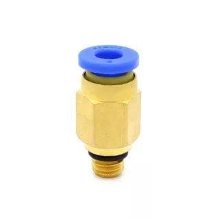 Фітинг кріплення PTFE трубки для 3D-принтера PC4-M6 MK8 E3D (285309) Фітинг кріплення PTFE трубки для 3D-принтера PC4-M6 MK8 E3D (285309)