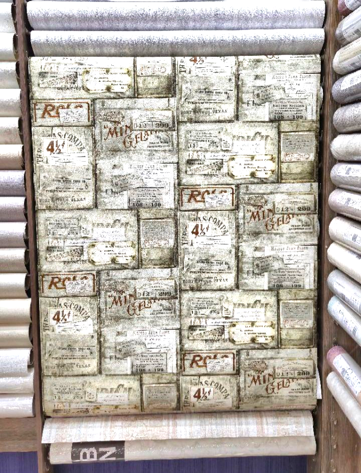 Шпалери вінілові Слов'янські шпалери 330-04 ретро-колаж для дитячої кімнати/спальні/спальні 10,05x1,06 м (2540724371) - фото 3