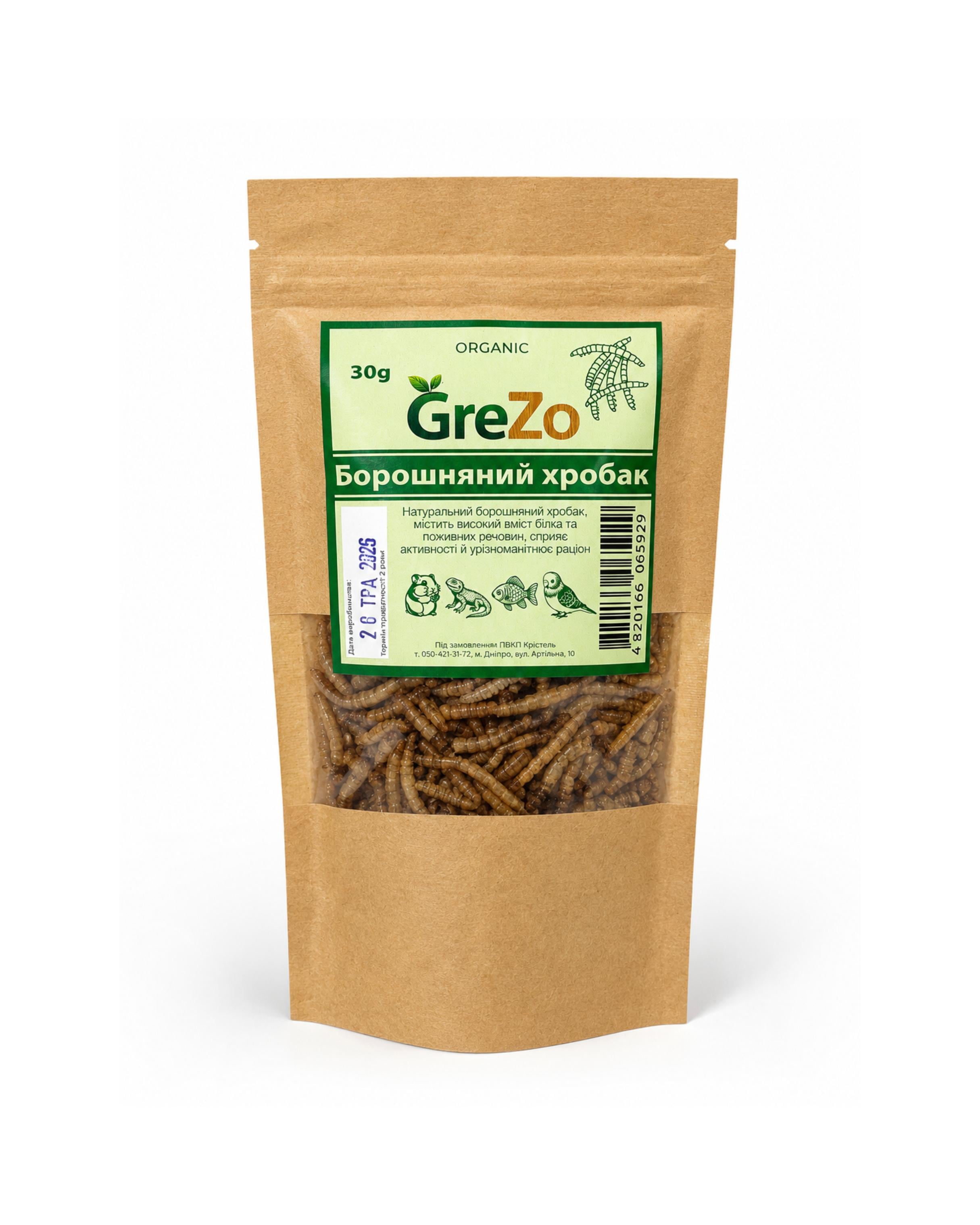 Червь мучной GreZo 30 г (KRT16)
