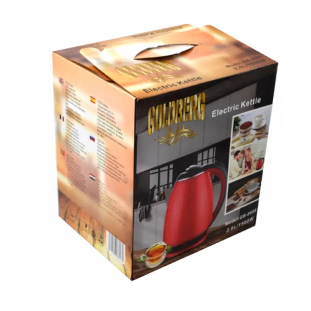 Електрочайник Kettle GB 8689 Goldberg - фото 2 Електрочайник Kettle GB 8689 Goldberg - фото 2