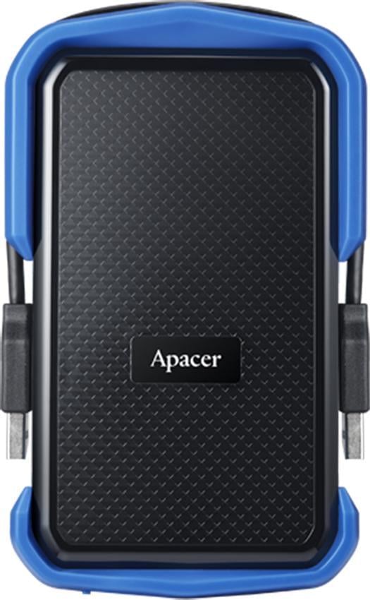 Жорсткий диск зовнішній Apacer HDD 2,5" USB 2.0TB AC631 Black/Blue (AP2TBAC631U-1)