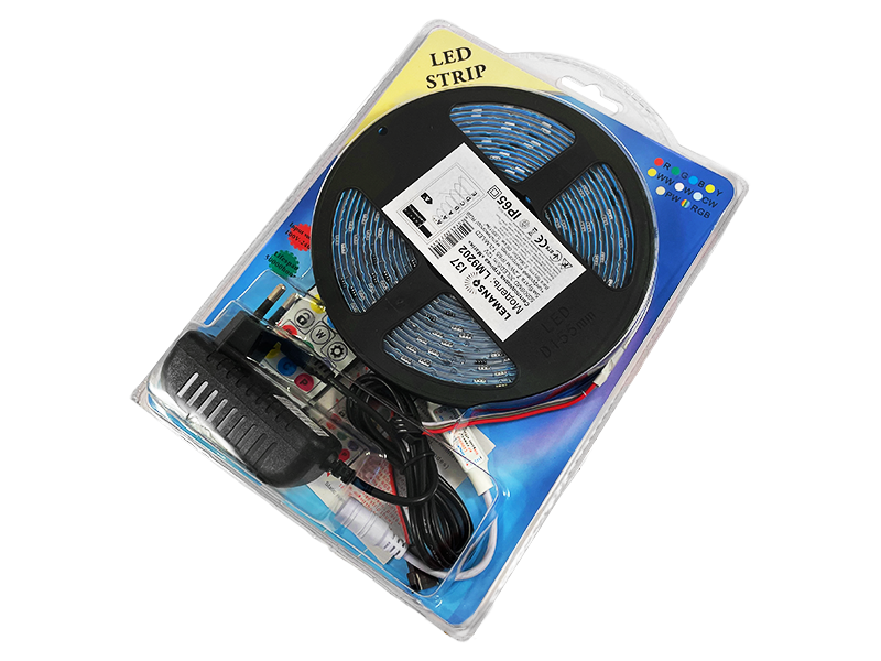 Светодиодная лента Lemanso LM9202 Магия SMD5050 30 LED 12V 7,2W IP65 RGB (8192)