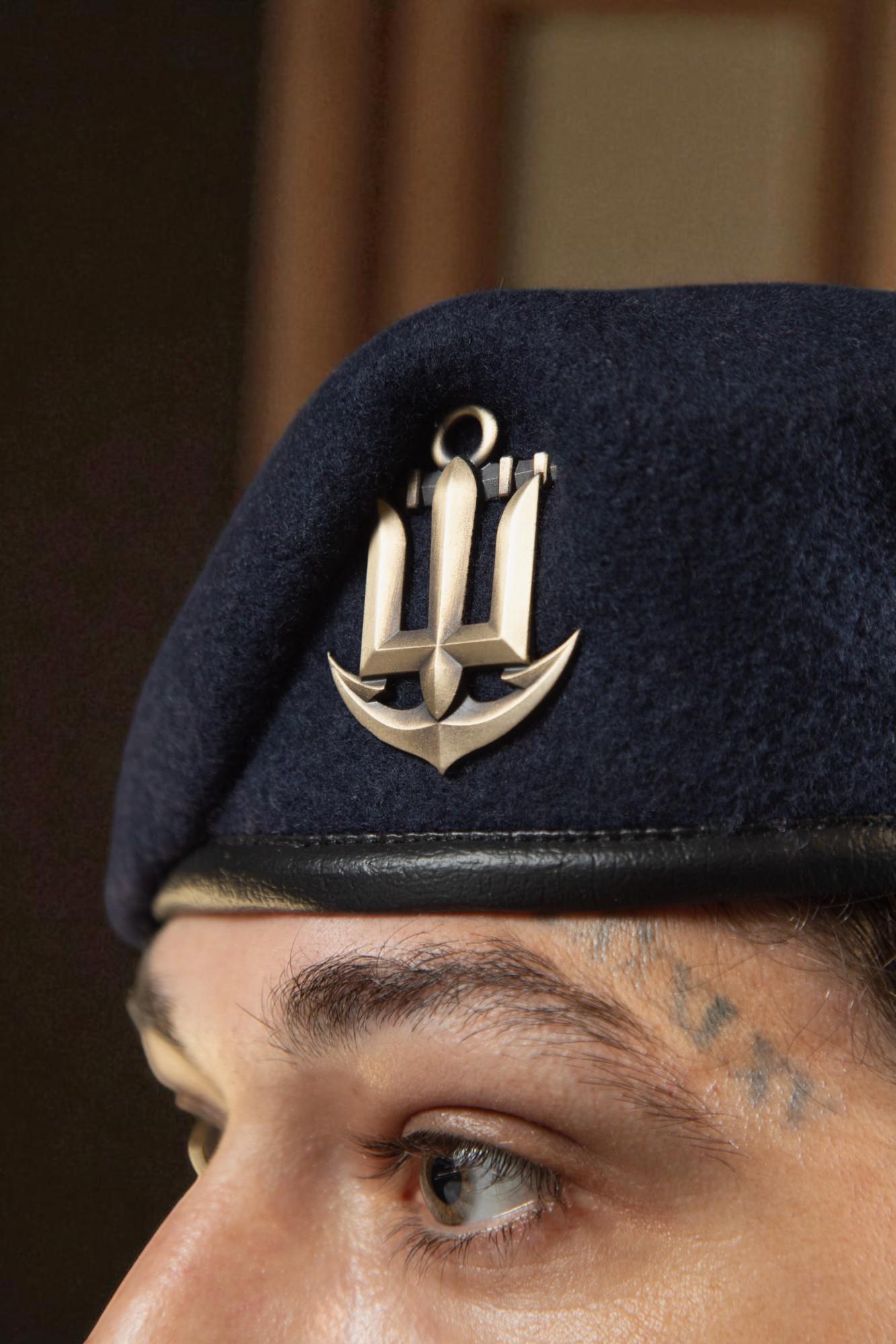 Берет ВМС XXL/61-62 см Темно-синий (29044621) - фото 3 Берет ВМС XXL/61-62 см Темно-синий (29044621) - фото 3