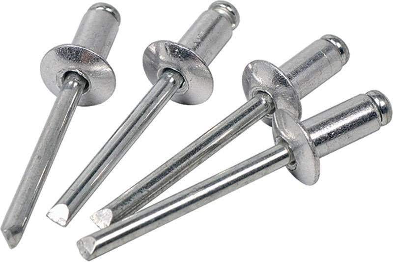 Заклепки Miol алюминиевые со стальным стержнем 4x10 мм 50 шт. (23483)