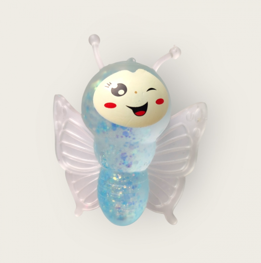 Игрушка-антистересс Сквиши Бабочка 9 см (22686)