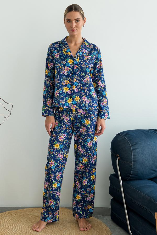 Пижамный костюм с брюками Forli фланелевый XS Ester (FL0057-22-69_XS) - фото 5 Пижамный костюм с брюками Forli фланелевый XS Ester (FL0057-22-69_XS) - фото 5