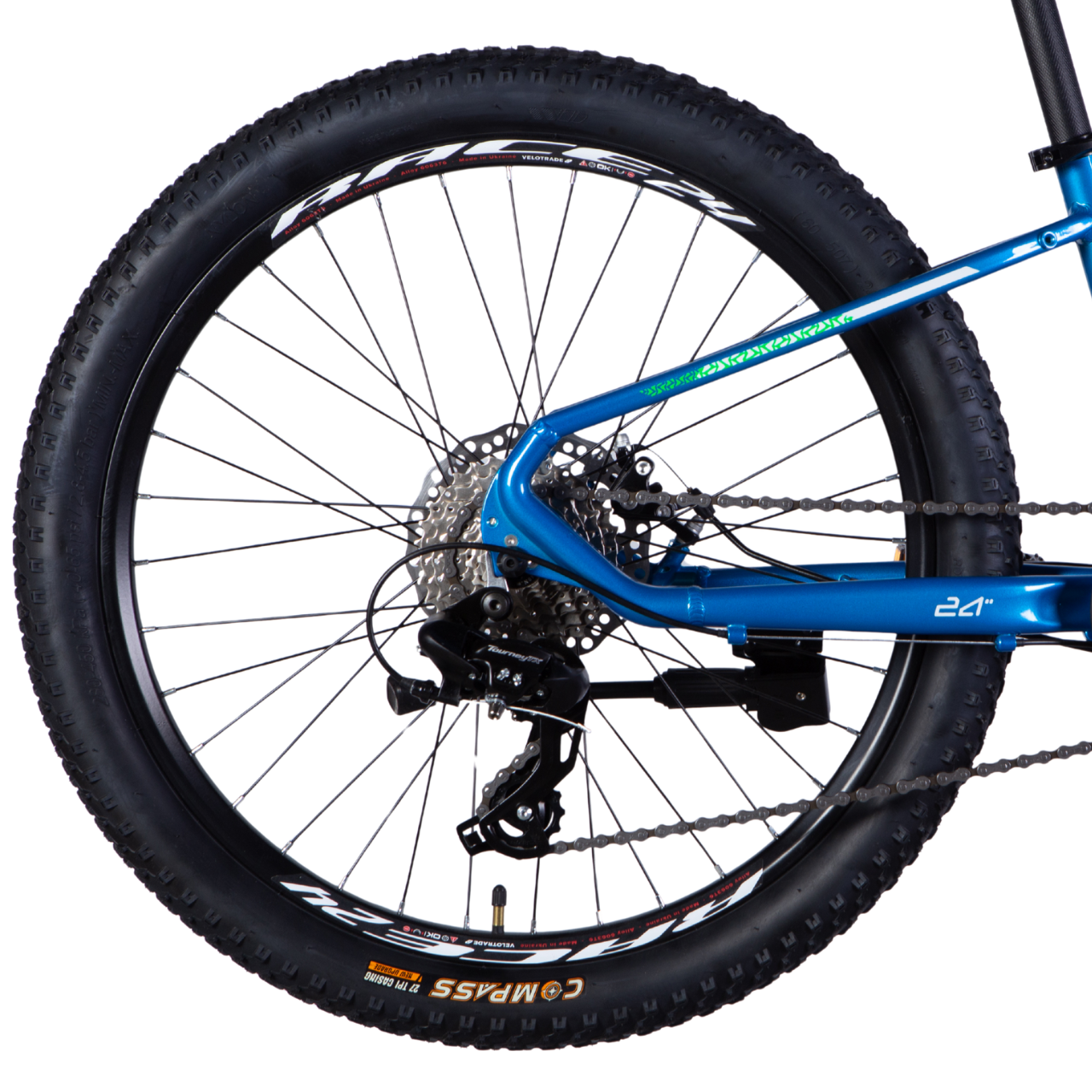 Велосипед Formula THOR DD CS AL 24" 12" 2025 Сине-зеленый - фото 5 Велосипед Formula THOR DD CS AL 24" 12" 2025 Сине-зеленый - фото 5