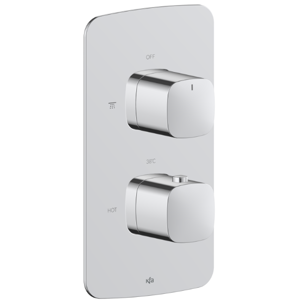 Змішувач для душу KFA Armatura Malaga з термостатом Хром (5759-001-00)
