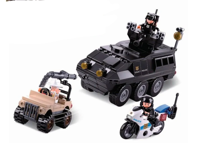 Конструктор Sluban транспорт (M38-B0655)